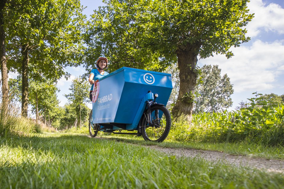 Coolblue Fahrrad Lieferung